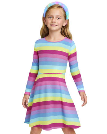 Girls Print Everyday Dress
