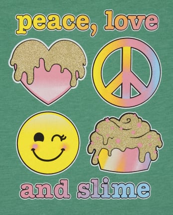 Girls Slime Graphic Tee