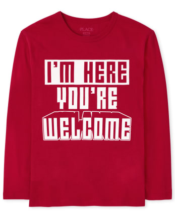 Boys I'm Here Graphic Tee