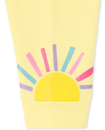 Toddler Girls Active Sun Ruffle 2-Piece Set
