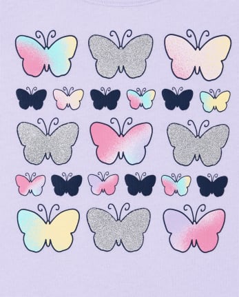Toddler Girls Butterfly 2-Piece Set