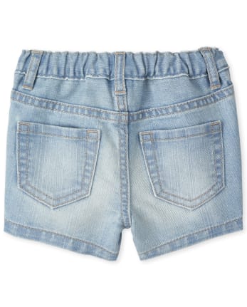 Shorts cortos para niñas pequeñas, paquete de 3