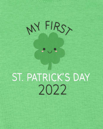 Unisex Baby First St. Patrick's Day 2-Piece Set