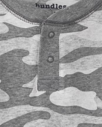 Baby Boys Camo Romper 2-Pack