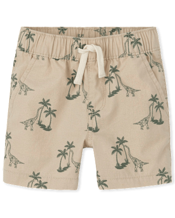 Baby And Toddler Boys Print Pull On Jogger Shorts