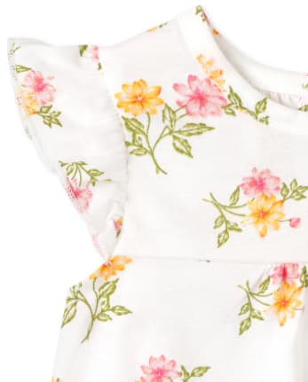 Baby Girls Floral Romper 2-Pack