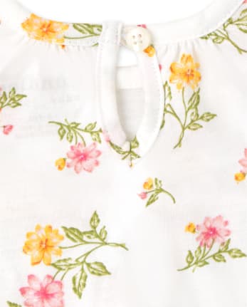 Baby Girls Floral Romper 2-Pack