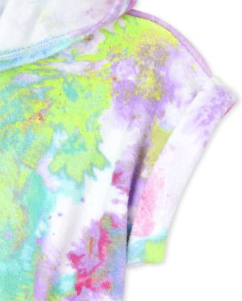 Cache-maillot tie-dye pour filles