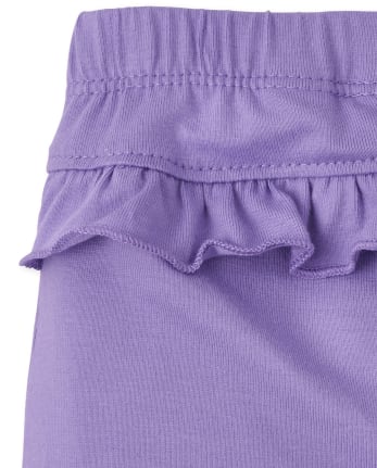 Lot de 2 pantalons à volants motif dinosaure pour bébé fille