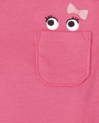 Baby Girls Monster Bodysuit 5-Pack