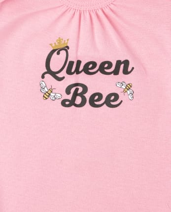 Baby Girls Queen Bee Bodysuit 5-Pack