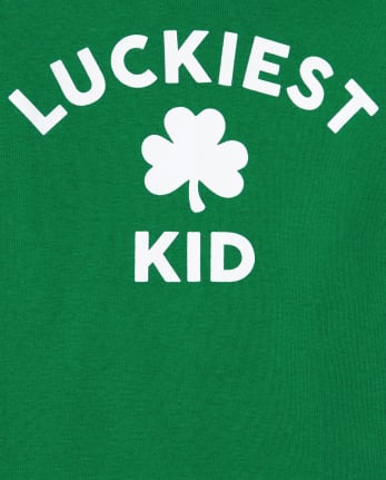 Pijama unisex de algodón con ajuste ceñido para el día de San Patricio para bebés y niños pequeños