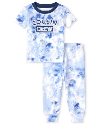 Baby And Toddler Boys Cousin Crew Snug Fit Cotton Pajamas