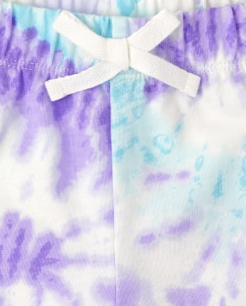 Girls Print Shorts 2-Pack