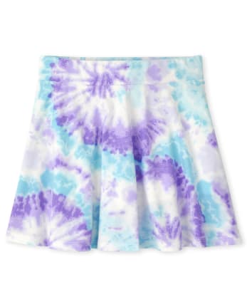 Girls Print Skort