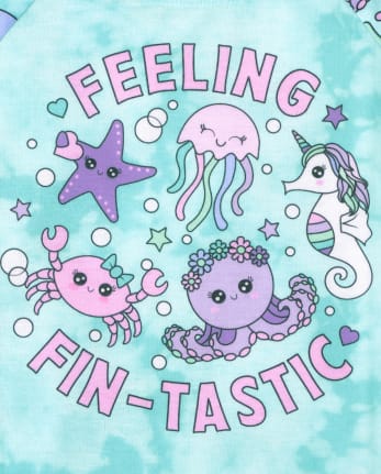 Girls Sea Creature Pajamas