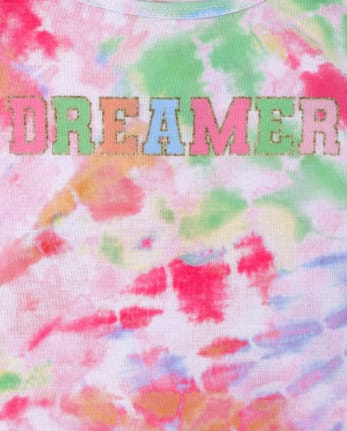 Camisón Niña Volantes Tie Dye
