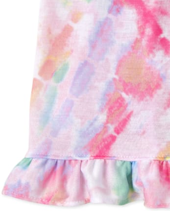 Camisón Niña Volantes Tie Dye