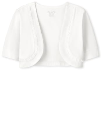 Bolero con volantes para niñas