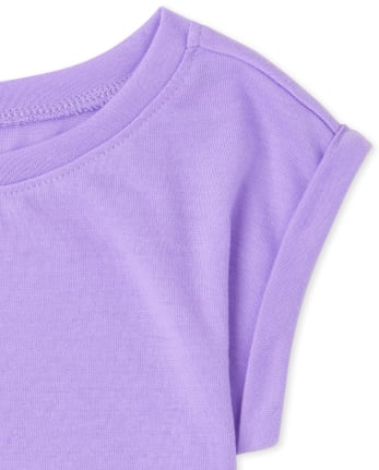 Girls High Low Pajama Top