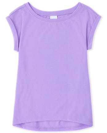 Girls High Low Pajama Top