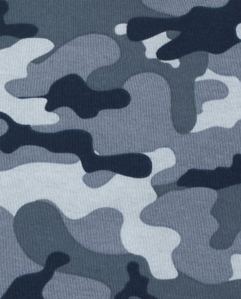 Pijamas de algodón ajustados con diseño de camuflaje Dino para bebés y niños pequeños, paquete de 2