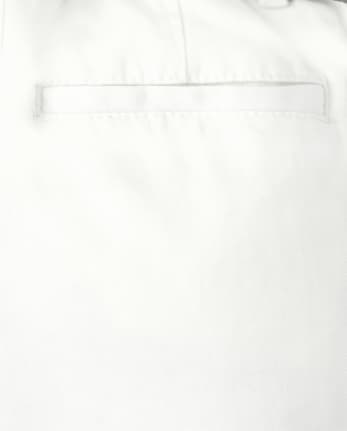 Baby And Toddler Boys Belted Chino Shorts