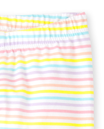 Baby Girls Rainbow Tie Dye Pants 2-Pack