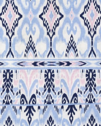 Girls Print Cross Back Tank Top