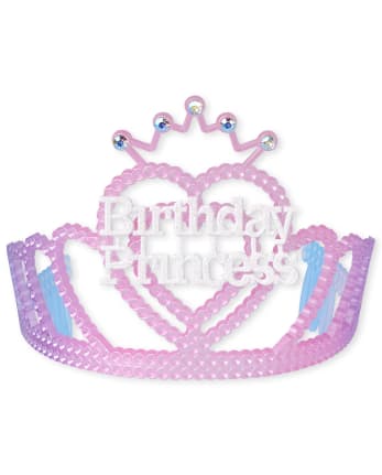 Girls Birthday Princess Tiara Headband