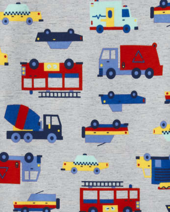 Pack de 3 camisetas estilo camionero para niños pequeños