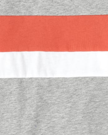 Paquete de 4 tops a rayas para niños pequeños