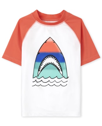 Rashguard de tiburón para niños