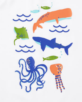 Maillot de bain graphique pour bébé et tout-petit garçon
