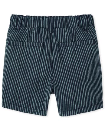 Baby And Toddler Boys Striped Chino Shorts