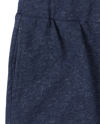 Boys Marled French Terry Shorts 2-Pack