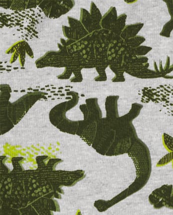 Baby And Toddler Boys Dino Snug Fit Cotton Pajamas