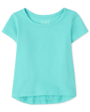Baby And Toddler Girls High Low Tee Shirt