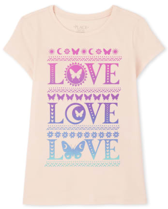 Camiseta estampada Girls Love