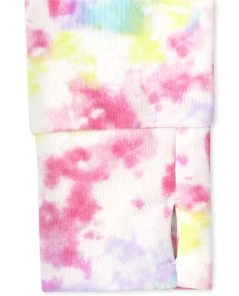 Girls Print Fleece Sweatshirt