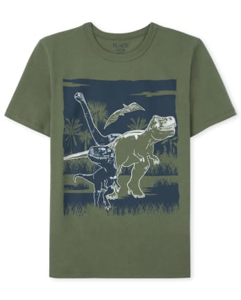 Boys Dino Graphic Tee