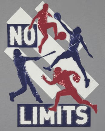 Camiseta con estampado deportivo para niños