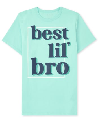 Boys Best Lil' Bro Graphic Tee
