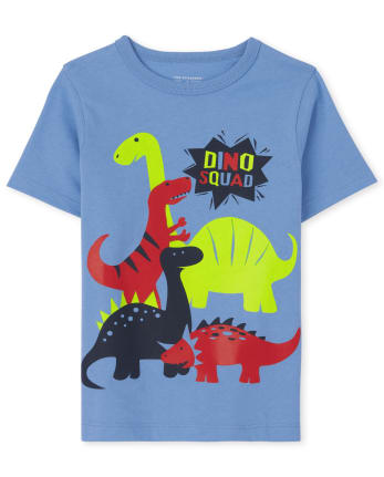 Baby And Toddler Boys Dino Squad Graphic Tee