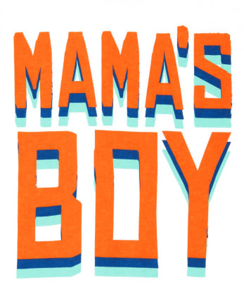 Baby And Toddler Boys Mama's Boy Graphic Tee