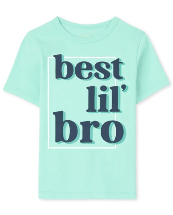 Camiseta gráfica Best Lil' Bro para bebés y niños pequeños