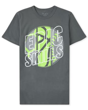 Camiseta gráfica Epic Skills para niños