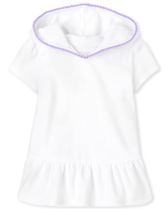 Baby And Toddler Girls Ruffle Cover Up