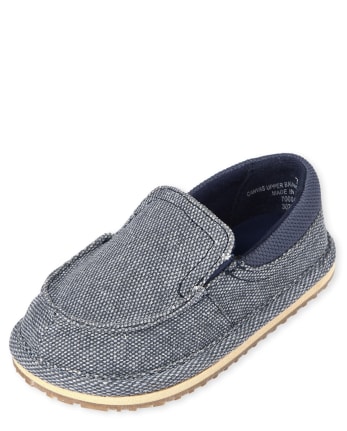 Toddler Boys Slip On Deck Shoes | The Children's Place - NAVY