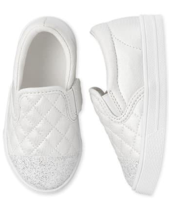 Kids' Blaine Slip-On Sneakers - Cat & Jack™ White 1